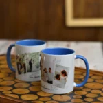 Alışkanlığım yazılı kişiye özel fotoğraflı kupa bardak