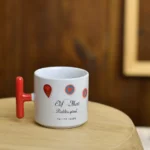 Aşk mektubu temalı yazılı kupa bardak