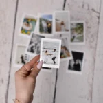 NoyaPix kişiye özel mini pola kart 10 adet